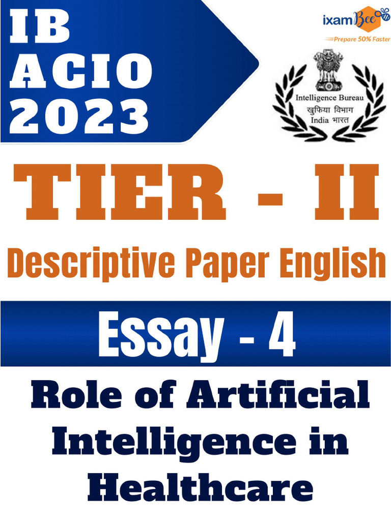 Topic 4 Role of Artificial Intelligence in Healthcare Course | PDF ...