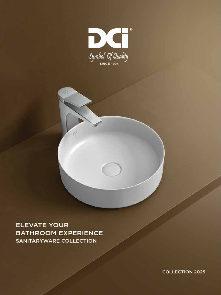 DCI Sanitaryware Collection 2025 | PDF | Rupee