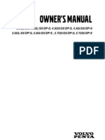 Volvo Penta Marine Engine Owners Manual