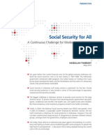 Social Security For All: A Continuous Challenge For Workers in Indonesia