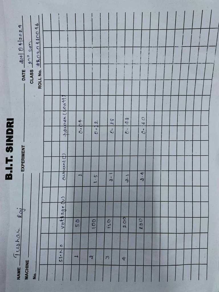 FMS Lab Journal | PDF