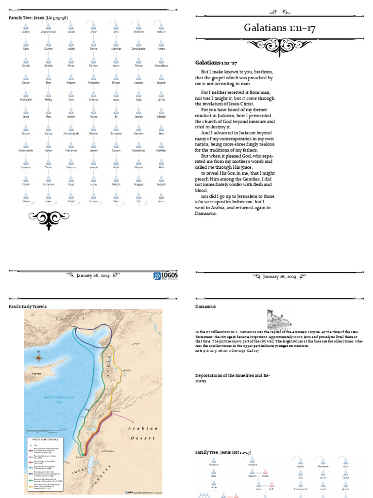 apostleship | PDF | Epistle To The Galatians | Jesus