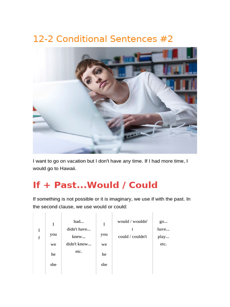 Conditional Sentences Explained | PDF | Language Mechanics | Syntax