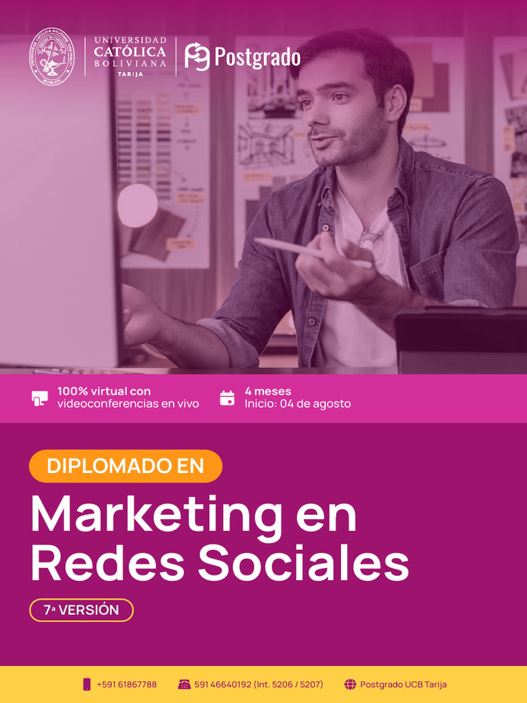 Diplomado en Marketing en Redes Sociales | PDF | Marketing | Publicidad ...