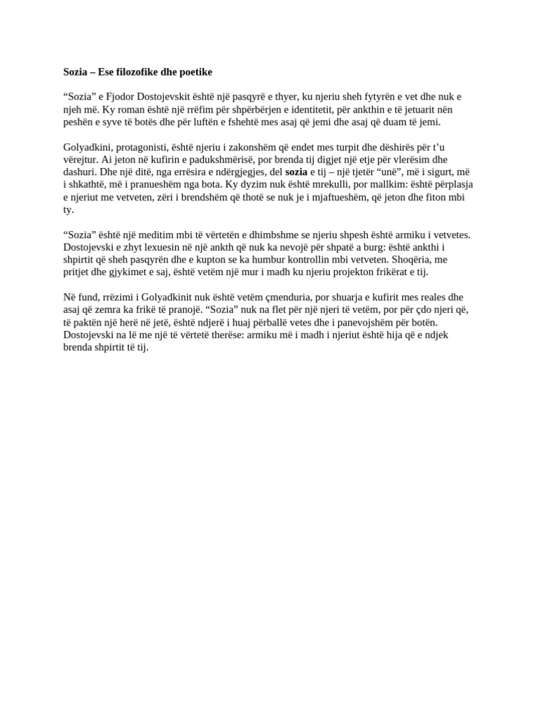 Sozia | PDF