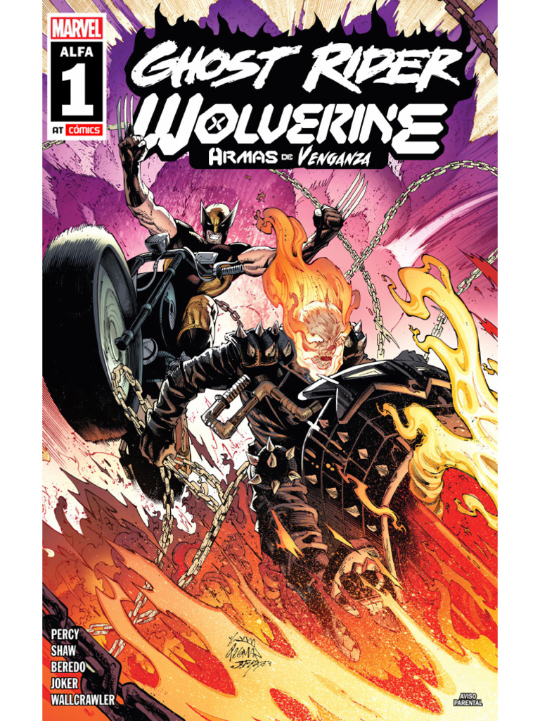 Ghost Rider Wolverine Armas de Venganza | PDF