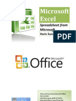 Microsoft Excel - Haris Sunansyah