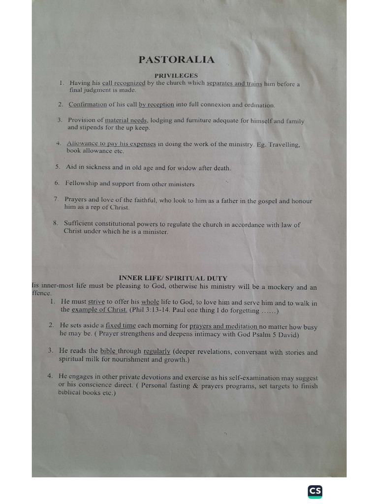 Pastoralia Notes | PDF