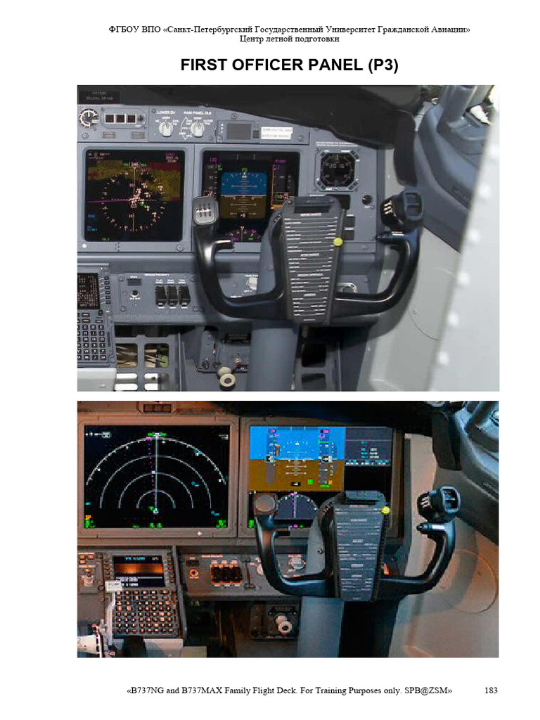 7 - First Officer Panel | PDF