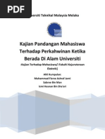 BORANG SOAL SELIDIK KAWEN MUDA