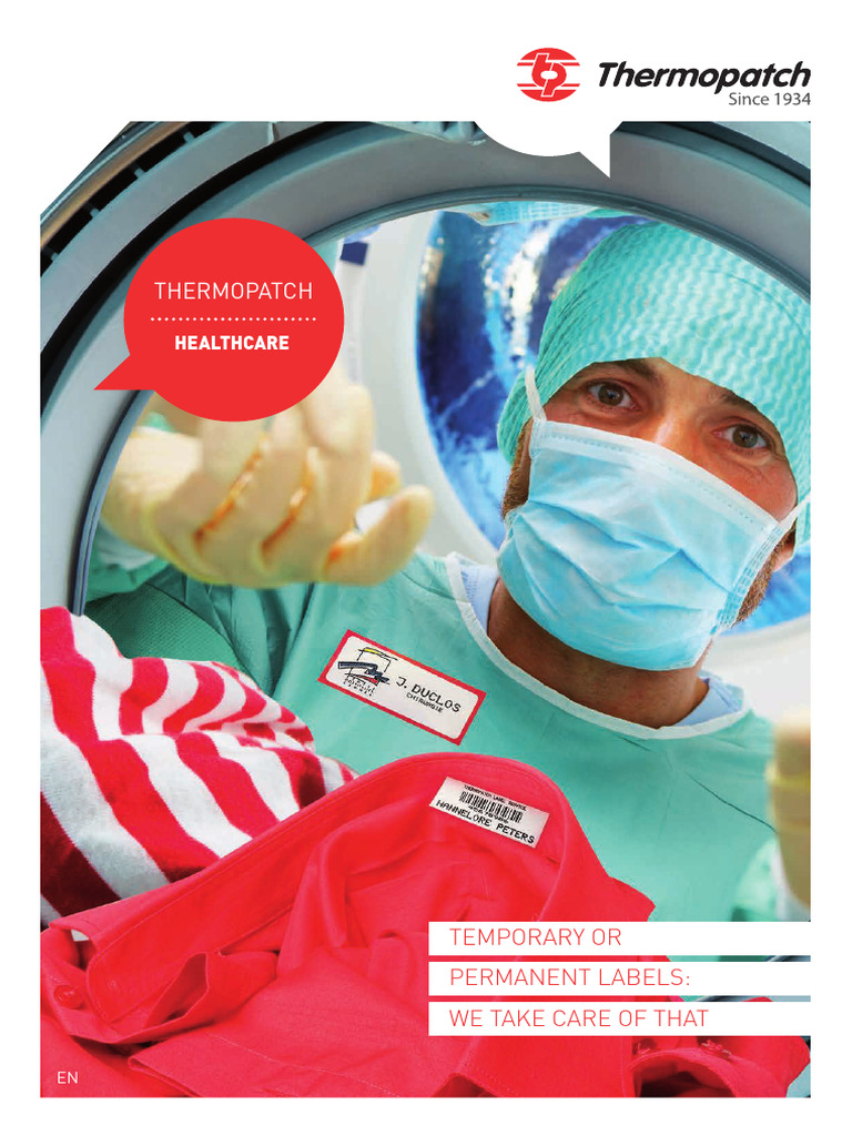 Thermopatch Label Solutions Overview | PDF | Printer (Computing) | Textiles