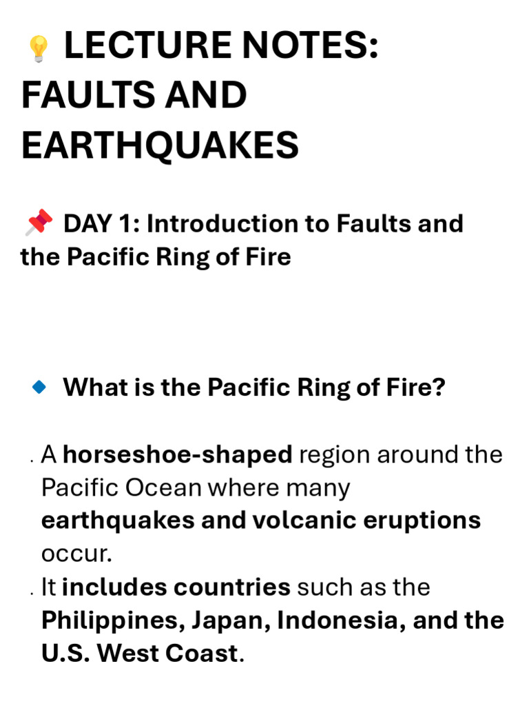 Understanding Faults and Earthquakes | PDF | Fault (Geology) | Earthquakes