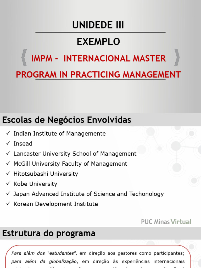 Unidade III - Notas de Aula - Exemplo IMPM | PDF