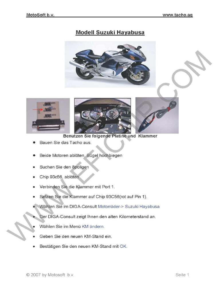 Suzuki Hayabusa | PDF