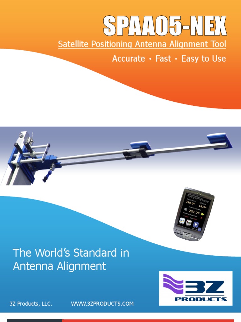 GPS Antenna Alignment Tool SPAA05-NEX | PDF | Global Positioning System ...