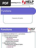 Functions: BIT205 - Programming in C++