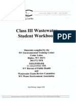 Class III Wastewater Student Handbook