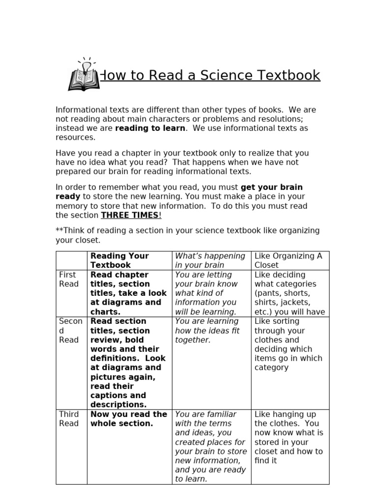 Effective Strategies for Science Texts | PDF
