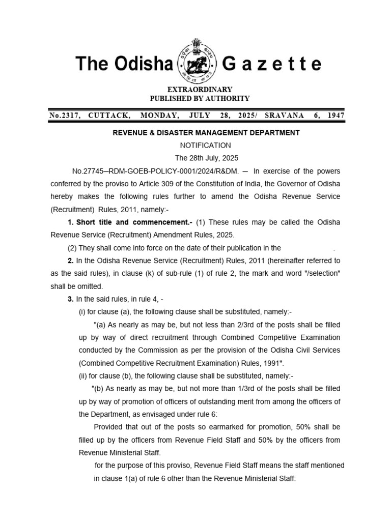 2317 R &amp; DM Deptt | PDF | Government | Legal Documents