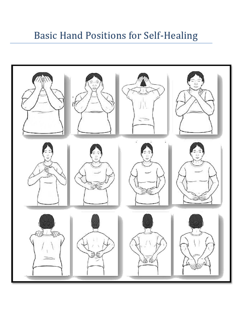 Basic Hand Positions For Self-Healing | PDF