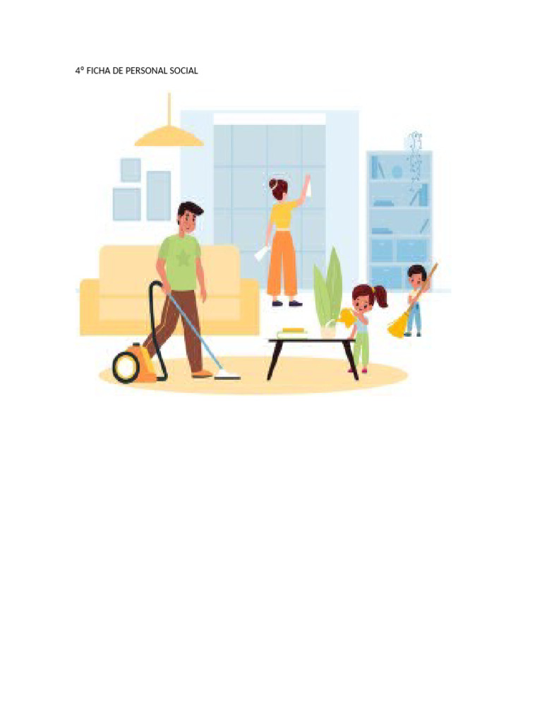 4º Ficha de Personal Social | PDF