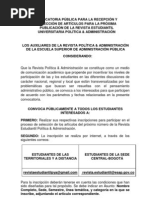 Convocatoría 2012- No. 22(5)