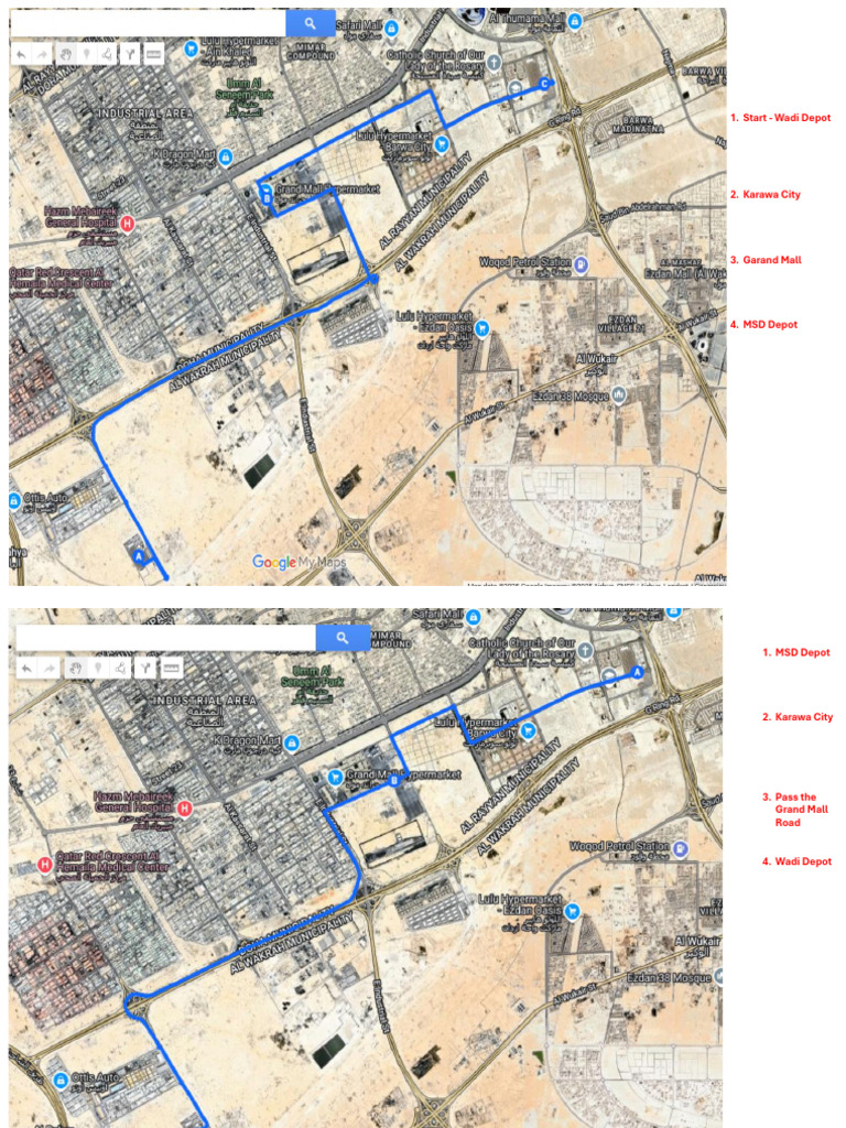 Shuttle Route | PDF