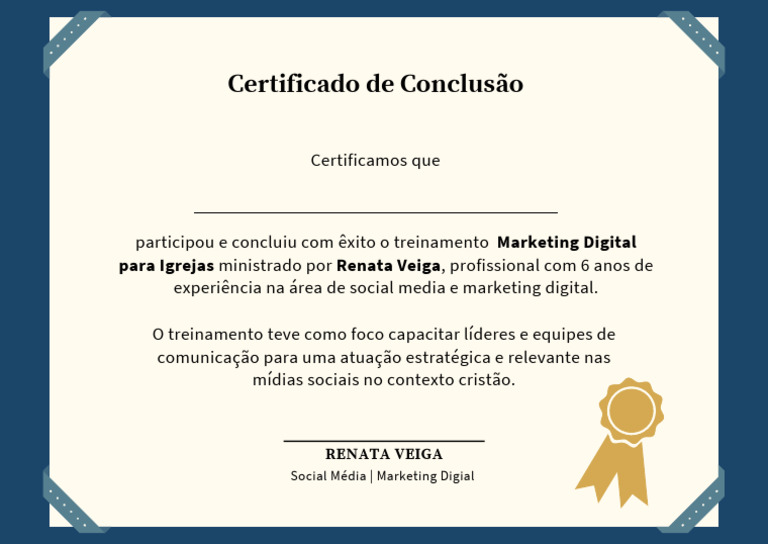 Treinamento em Marketing Digital para Igrejas | PDF