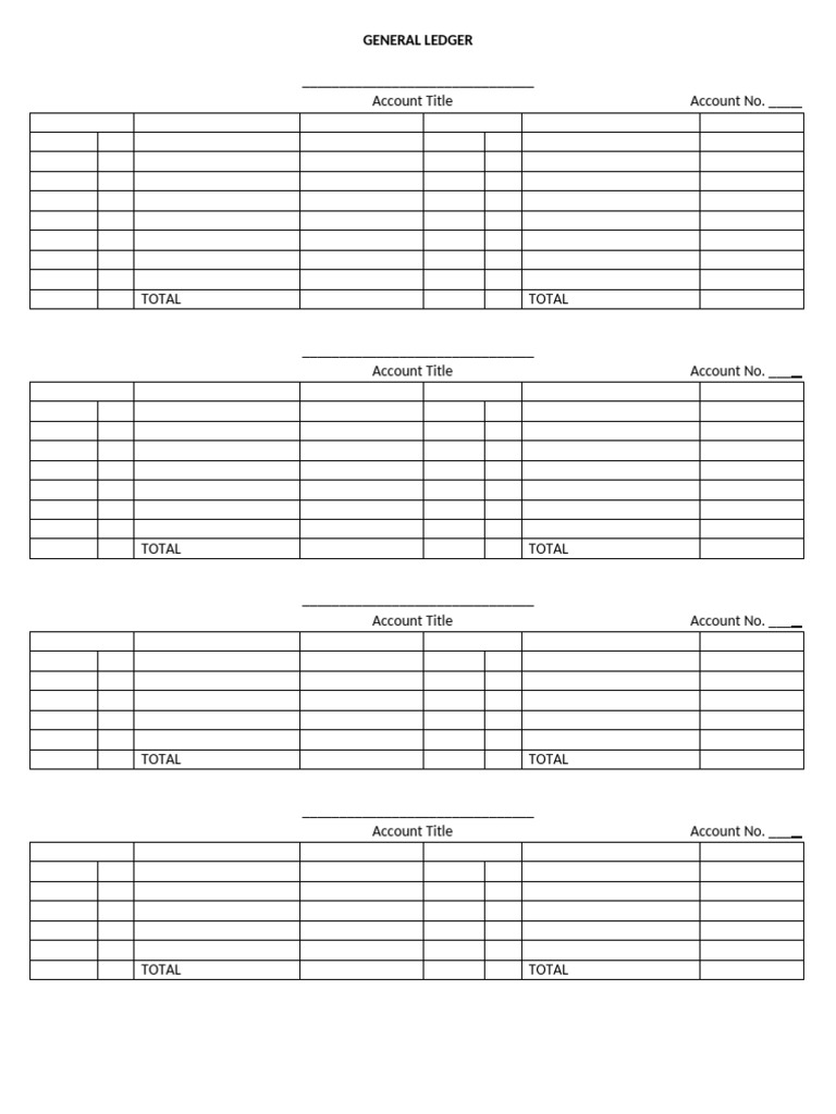 General Ledger | PDF