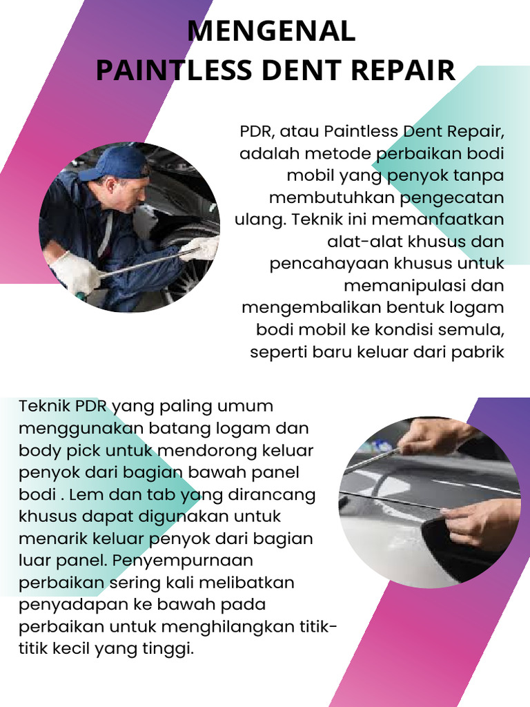 Pdf Paintless Dent Removal