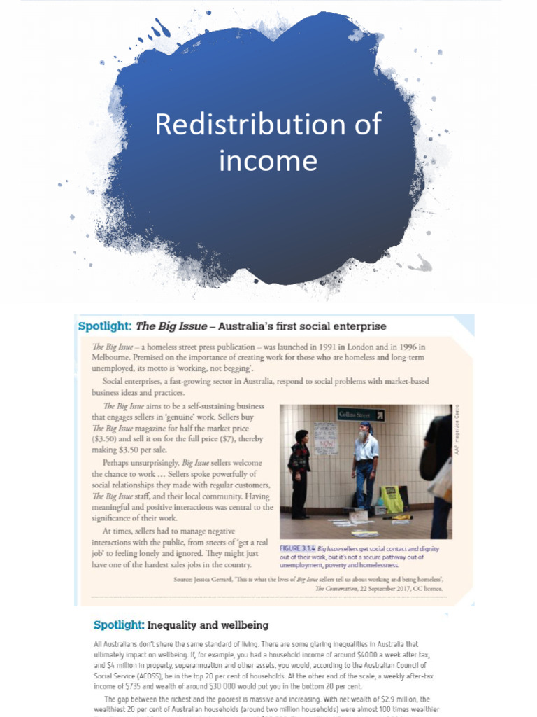 2.redistribution of Income | PDF