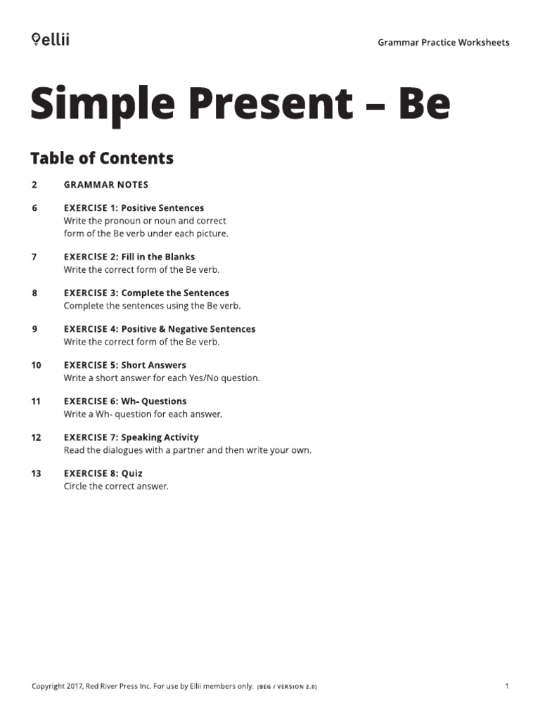 Simple Present | PDF