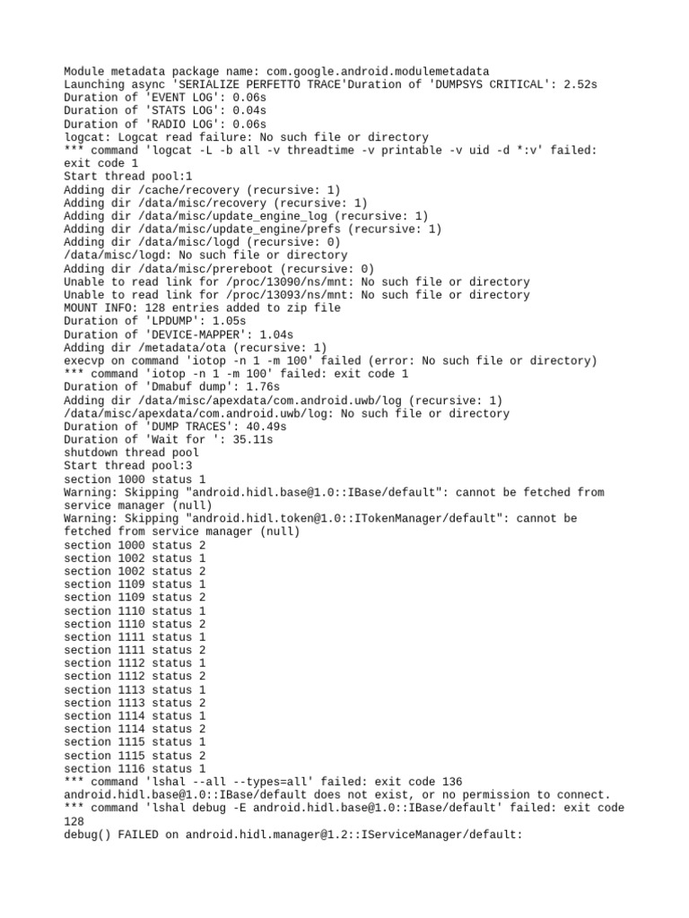 Bugreport CPH2599 AP3A.240617.008 2025 04 05 23 29 48 Dumpstate - Log ...