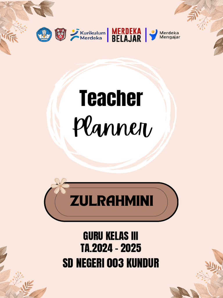 Rencana Pembelajaran Kelas III SD 003 | PDF