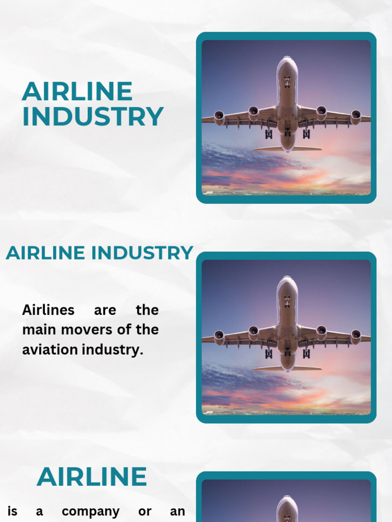 Overview of Airline Industry Types | PDF | Airport | Low Cost Carrier