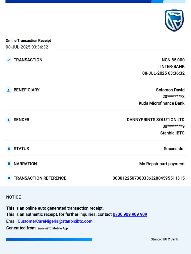 Receipt-for-transfer-to-Solomon David-08-JUL-2025 033632 | PDF