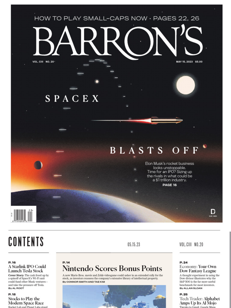 Barrons - May.15.2023 | PDF | Exchange Traded Fund | Investing