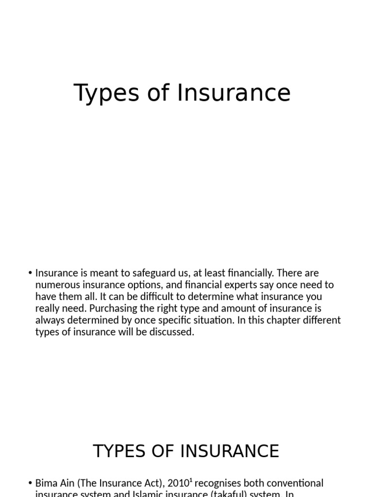 Comprehensive Guide to Life Insurance Types | PDF | Insurance | Life ...