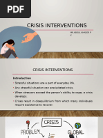 TCI Stress Model of Crisis Overview | PDF | Stress (Biology) | Psychology