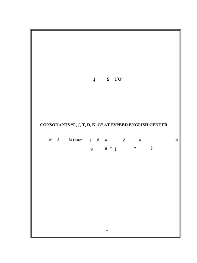 A Study On Common Mistakes Committed by Vietnamese Learners in ...
