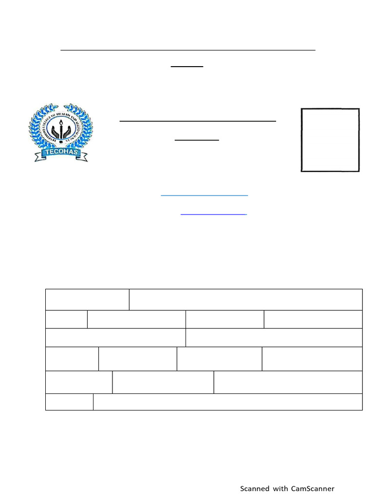 TESTIMONT_COLLEGE_OF_HEALTH_SCIENCE_JOINING_FORM 2025-2026 | PDF | Meal | College