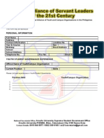 ASL21 Membership Form