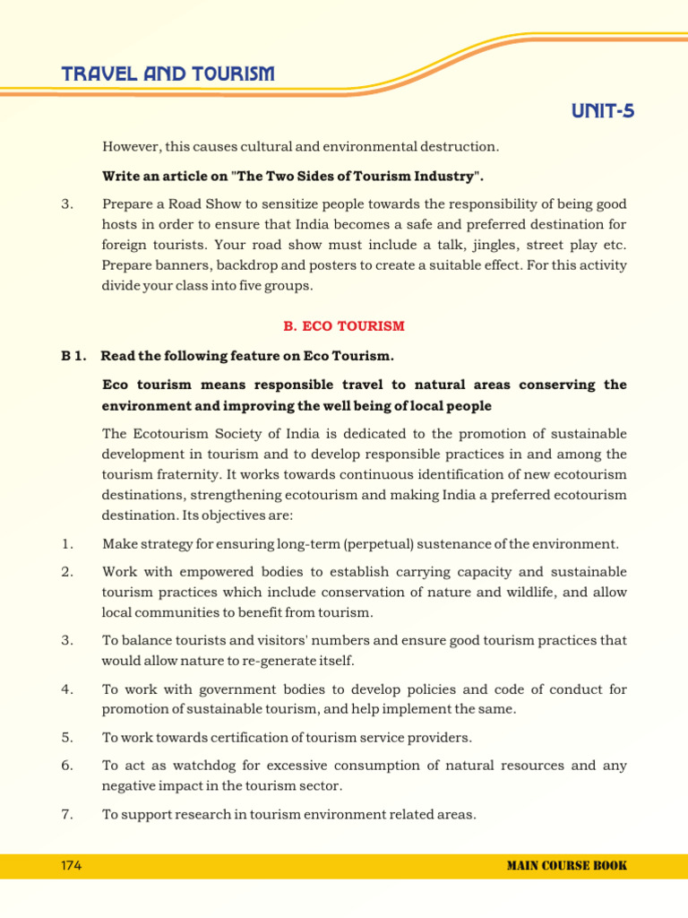 The Two Sides of Tourism Industry | PDF | Tourism | Natural Environment