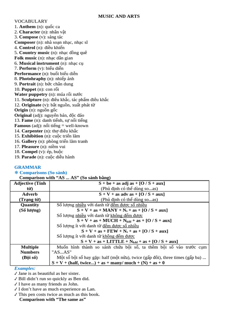 Understanding Performing Arts Concepts | PDF | Elvis Presley ...