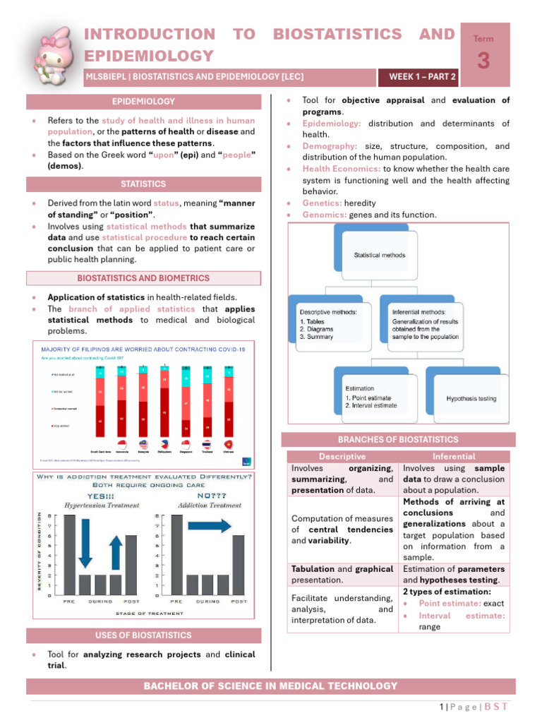 Introduction to Biostatistics & Epidemiology | PDF | Statistics ...