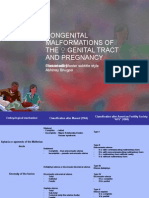 Congenital Malformations of The Genital Tract and