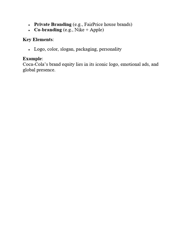 Key Elements and Summary of Marketing | PDF