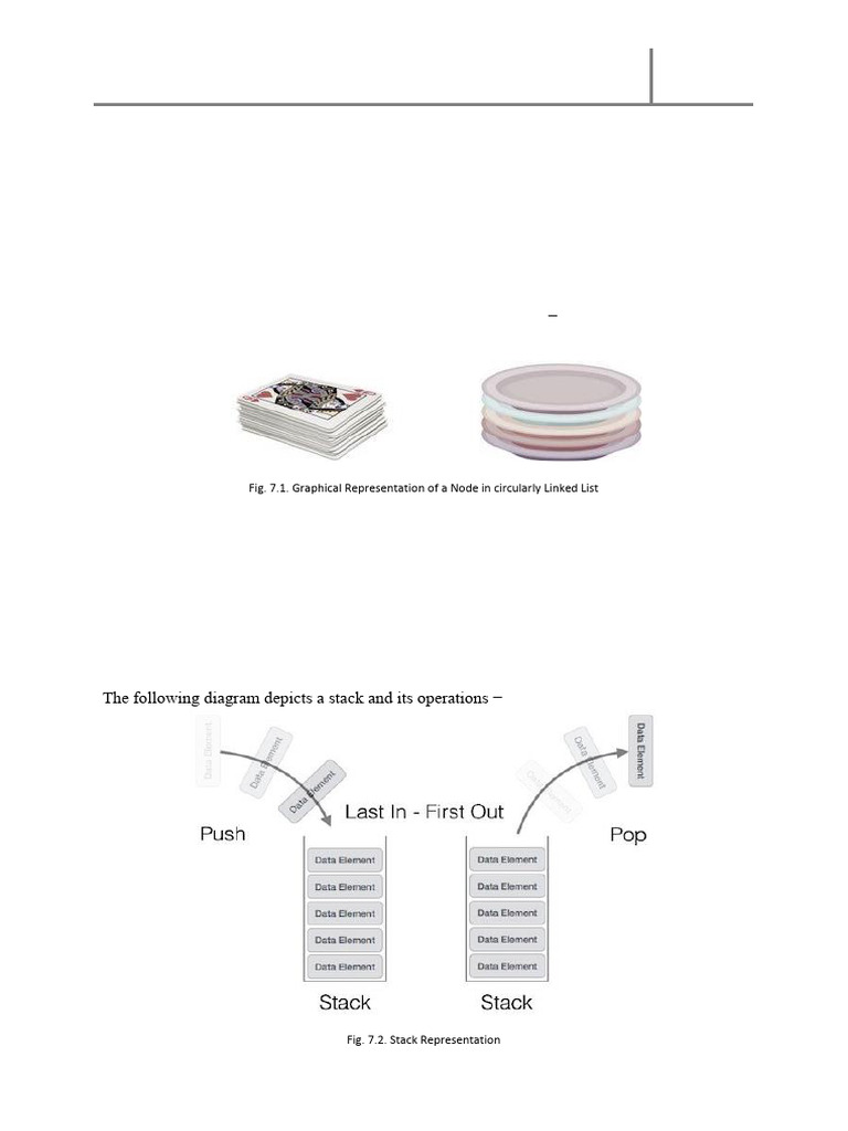 Stack Operations in C++: PUSH, POP, PEEK | PDF | Computer Programming ...