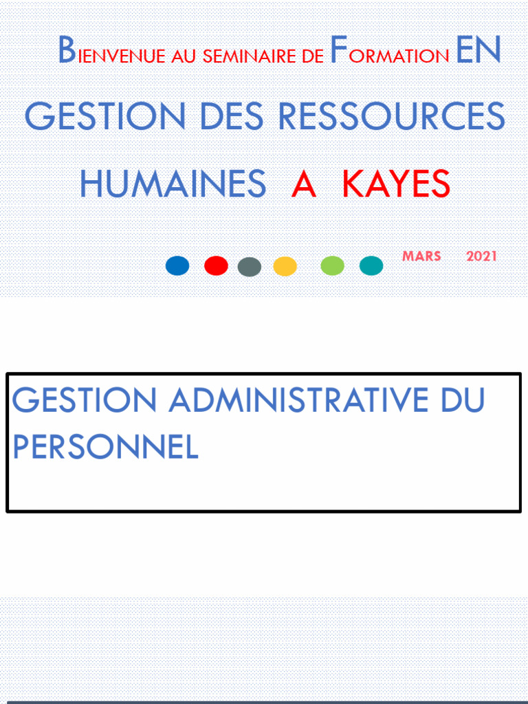 Formation en Gestion des Ressources Humaines | PDF | Salaires | Impôt ...