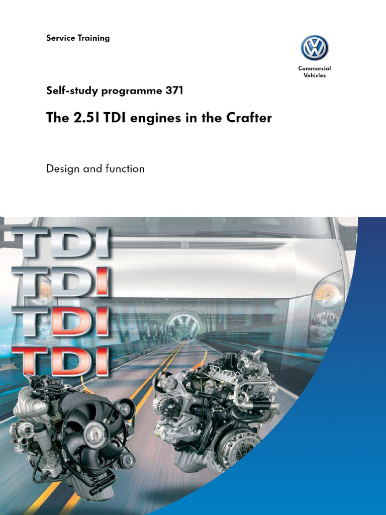 2.5 LTR TDI Engines in The Crafter - SSP 371 Online - PDF Download | PDF